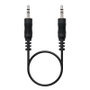 Nanocable Cable de Audio Estéreo 3,5 mm Macho a 3,5 mm Macho 0,3 m Negro